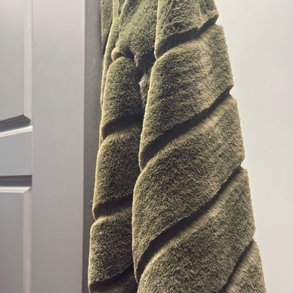 Ci Sono Green Teddy Jacket Quilted Insulated outerwear collection nwot - Picture 9 of 10